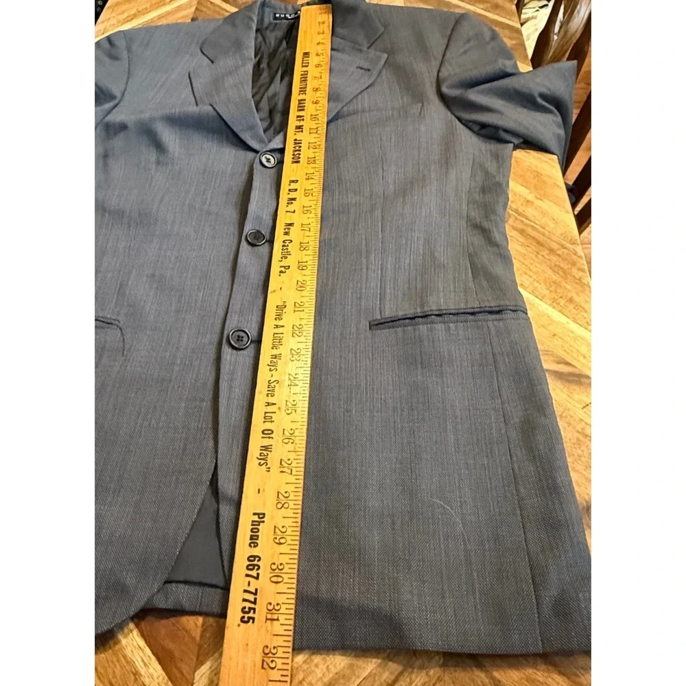 HUGO BOSS Wool Blend Suit Jacket Blazer Made‎ in USA Size 38R
